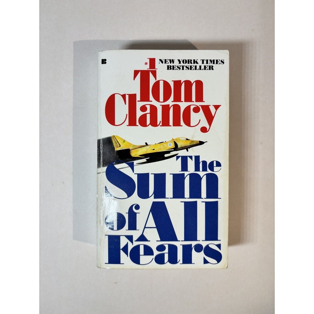 Tom Clancy The Sum of All Fears Berkley Fiction Novel Mass Market PB GOOD